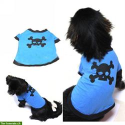 Hundeshirt "blue Skull", Shirt für Hunde