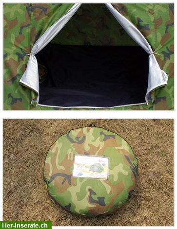 Bild 2: Militär Wurfzelt Schnellzelt Zelt Openair 3 Personen 2 Sekunden aufgebaut