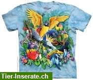 Bild 1: Wunderschöne T-Shirts mit lebensechten Vogelmotiven