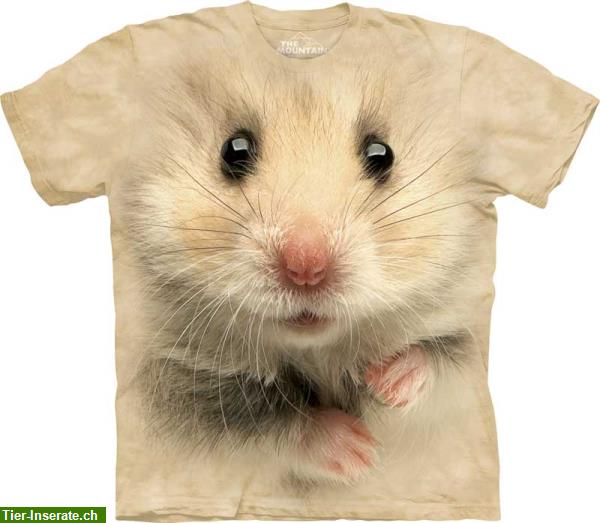 Bild 2: T-Shirts Kleintiermotiven - Meerschweinchen, Hamster, Hase, Frettchen