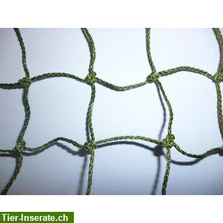 Bild 3: Katzenschutznetz 2m hoch, grün, drahtverstärkt