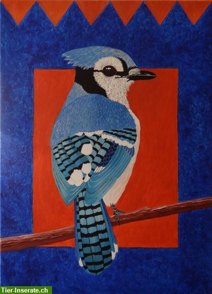 Bild 3: Schöne Gemälde von Vögeln zu verkaufen