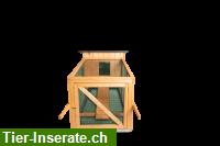 Bild 2: Geflügel-/Kaninchenstall in robuster Holzkonstruktion