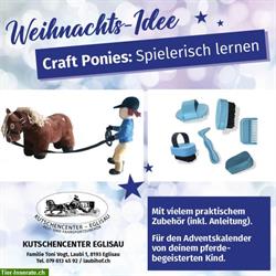 Crafty Ponies | Plüschponys & Zubehör für Adventskalender