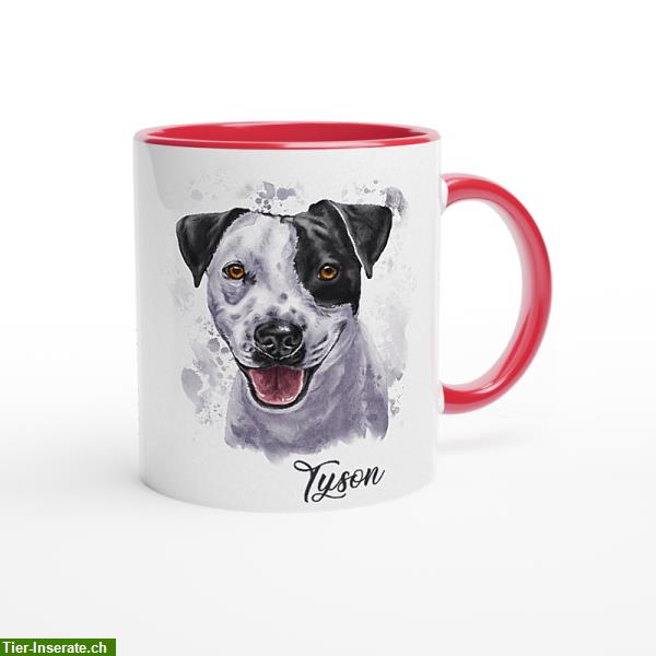 Bild 3: Ihr Hund als digital gemaltes Hundeportrait für auf Tassen, Aufkleber uvm.