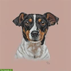 Besonderheit: Hundeportraits / Tierportraits ab Foto im Miniformat
