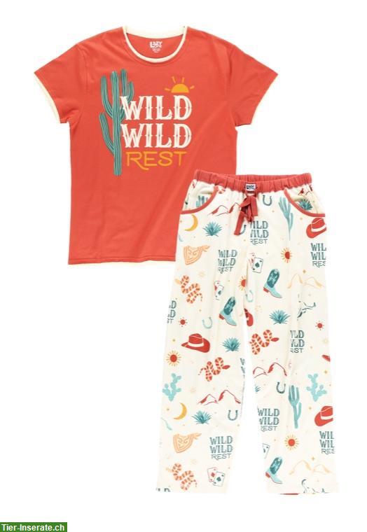 NEU: Cooles Pyjama im "Wild Wild Rest" Pferde Design