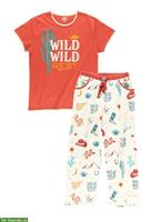 NEU: Cooles Pyjama im "Wild Wild Rest" Pferde Design